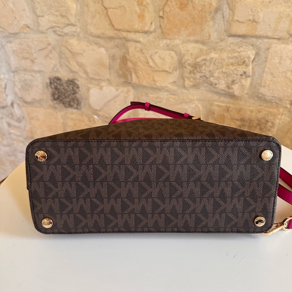 Michael Kors Brown and Pink Women's Bag Set - Picture 11 of 11